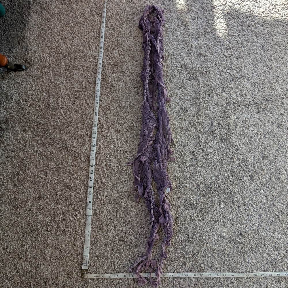 Source Unknown Purple Scarf